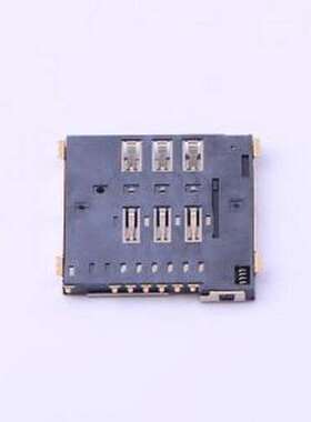 SMO-1511B-P6 SIM卡连接器 自弹式 MicroSIM卡 卡座 SMD