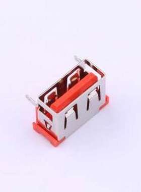 919-162A3112D10700 USB连接器 橙色 插件