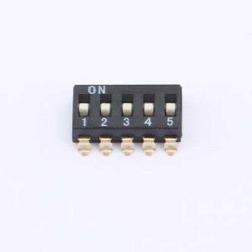 DSIC05LSGER 拨码开关 DSIC05LSGER SMD-10P,12.7x6.2mm