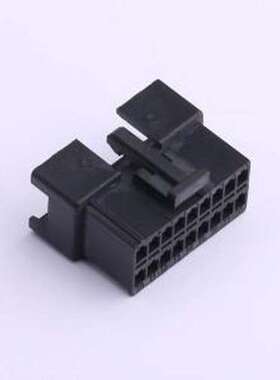 HX25023-2x9R 胶壳(线对板/线对线) 2.5mm 2x9P 黑色 P=2.5mm