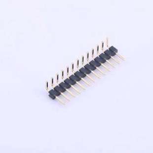 排针 1x13P 弯插 13I P=2mm 方针 C40D28 2mm X4611WR 间距
