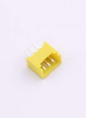 WF-1A125A3P-Y 线对板针座 间距1.25mm 直插 黄色 1x3P 插件,P=1.