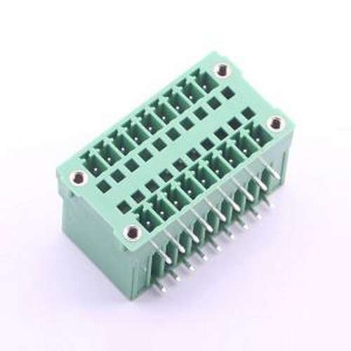 KF2EDGRHM-3.5-2*9P 插拔式接线端子 3.5mm 2x9P 排数:2 每排P数: