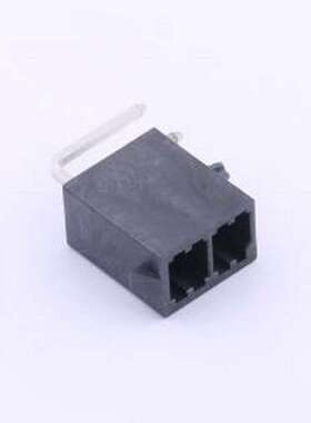 X5700WR-2x01-LPSW 线对板针座 2x1P 间距:5.7mm 弯插 弯插,P=5.7