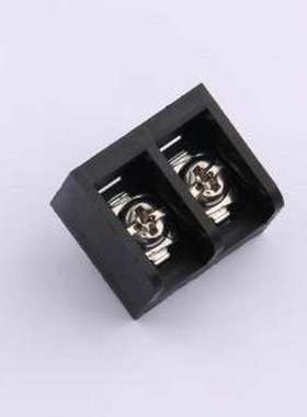MXHB9500-9.5-02P-BK01-Cu-S-A 栅栏式接线端子 9.5mm 1x2P 边脚