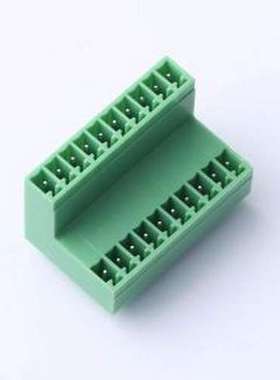 KF2EDGVT-3.5-2*10P 插拔式接线端子 KF2EDGVT-3.5-2*10P 插件,P=