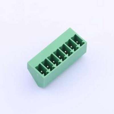 JL15EDGLC-35007G01 插拔式接线端子 1x7P 3.5mm 排数:1 每排P数: