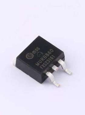 MURB860 快恢复/高效率二极管 电压:600V 电流:8A TO-263