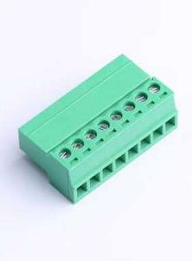 MX15EDGRK-3.81-08P-GN01-Cu-Y-A 插拔式接线端子 3.81mm 1x8P 排