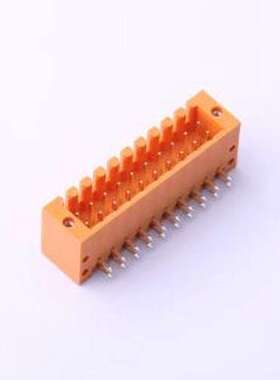 KF2EDGERM-3.5-2*10P 插拔式接线端子 3.5mm 2x10P 排数:2 每排P