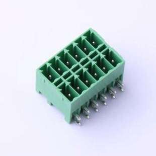 JL15EDGKNR-35012G01 插拔式接线端子 3.5mm 弯插,P=3.5mm