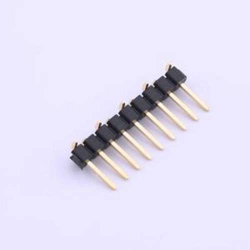 X6511WVS-09H-C60D48R2 排针 1x9P 间距:2.54mm 方针 SMD,P=2.54m