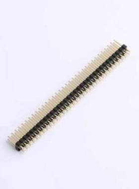 X6521WV-2x33H-C60D30 排针 2x33P 间距:2.54mm 方针 插件,P=2.54