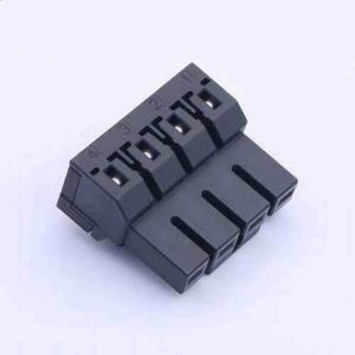 JL9EDGK-75004B01 插拔式接线端子 1x4P 7.5mm 排数:1 每排P数:4