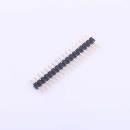 X4611WV-17I-C40D28 排针 1x17P 间距:2mm 方针 插件,P=2mm