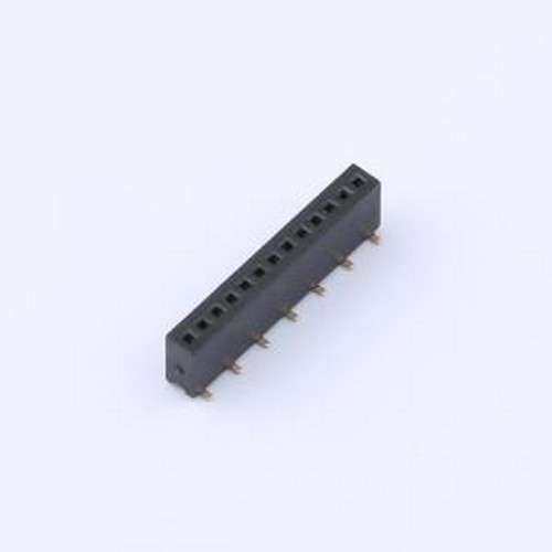 X1311FVS-13-C43D35R2 排母 间距:1.27mm 1x13P 立贴 SMD,P=1.27m