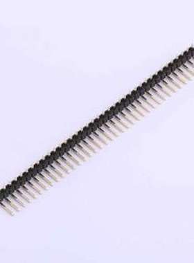 X6511WR-37H-C60D30R1 排针 1x37P 间距:2.54mm 方针 弯插,P=2.54
