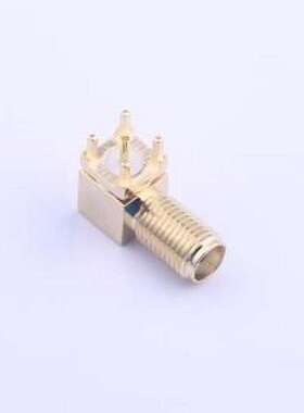 HJ-SMA402 RF射频同轴连接器 SMA 内孔 弯头 插件