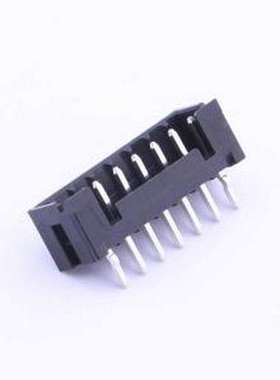 DF3A-7P-2DSA 线对板针座 间距:2mm 1x7P 黑色 插件,P=2mm