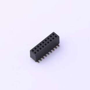 1.27mm P=1.27mm SMD 立贴 2x9P 间距 排母 DW127S