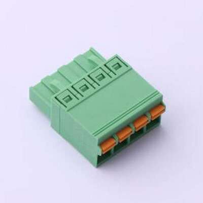 JL2EDGKN-50804G01 插拔式接线端子 1x4P 5.08mm 排数:1 每排P数: