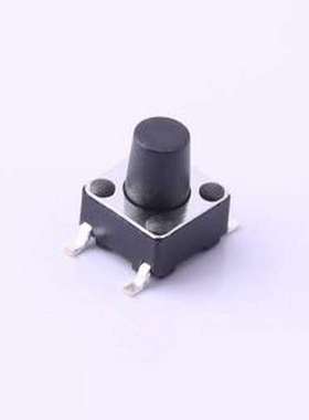 TS-1002S-BR07516 轻触开关 6*6*7.5mm 立贴 轻触开关 SMD
