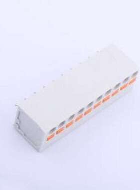 KF239-5.08-10P 弹簧式接线端子 1x10P 5.08mm 每排P数:10 排数:1