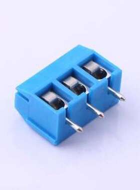 DB301V-5.0-3P-BU-P 螺钉式接线端子 5mm 1x3P 排数:1 每排P数:3