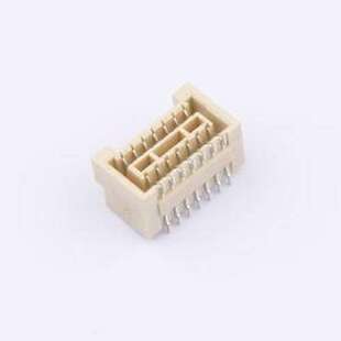 2x7P P=1.25mm GHD 线对板针座 卧贴 SMD 1.25mm 14AWB 间距