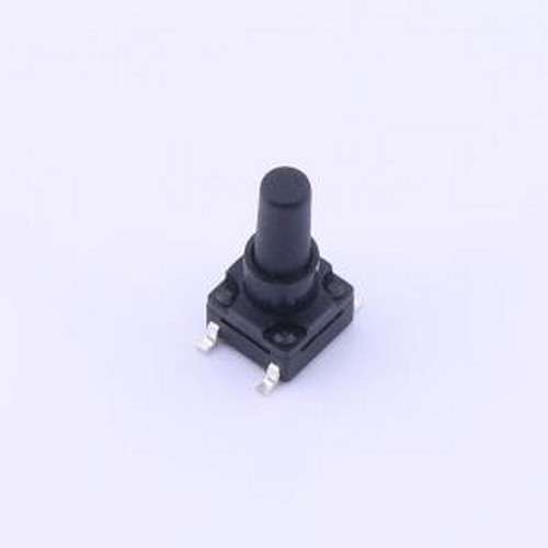 K2-1839SQ-T4SW-02 轻触开关 6.2x6.2x13.5 带胶套贴片防水开关 S