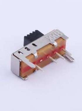 SS13E05L4 滑动开关 柄长4mm 直插三档 滑动开关 插件