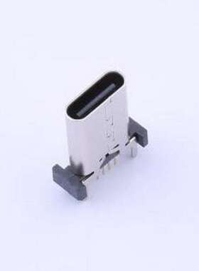 GT-USB-7038E USB连接器 Type-C 母 直插 插件