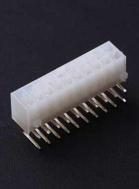 C4255WR-F-2X10P 线对板针座 2x10P 间距:4.2mm 弯插 白色半透明