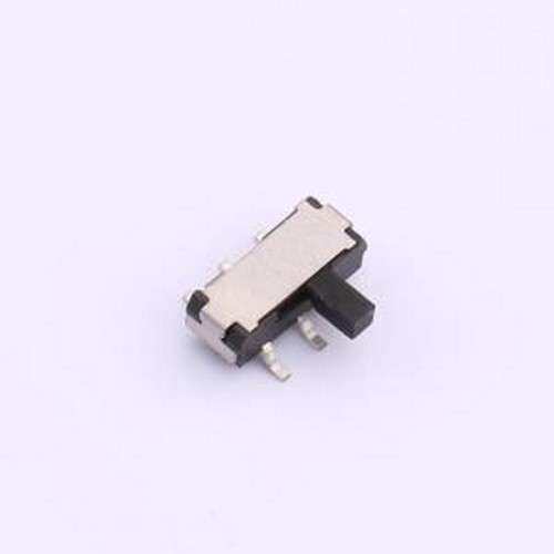 MST-22D18G3-WT 滑动开关 两档卧式贴片 6脚拨动 柄长3MM SMD