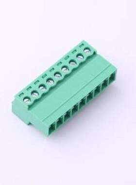 MX15EDGRK-3.81-09P-GN01-Cu-Y-A 插拔式接线端子 3.81mm 1x9P 排