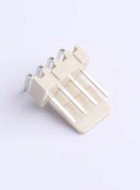 M2510R-G-04P 线对板针座 M2510R-G-04P 弯插,P=2.54mm