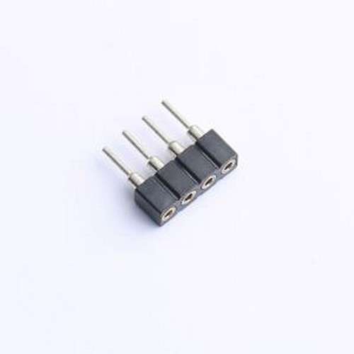 XDM200C-1-04-Z-2.8-G0 排母 1x4P 间距:2mm 直插 插件,P=2mm