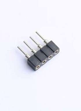 XDM200C-1-04-Z-2.8-G0 排母 1x4P 间距:2mm 直插 插件,P=2mm