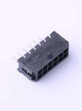 X3025WRS-2x06E-LPSW 线对板针座 2x6P 间距:3mm 卧贴 SMD,P=3mm,