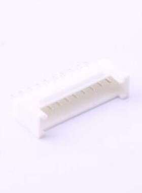 M2016V-10P 线对板针座 1x10P 间距:2mm 直插 插件,P=2mm