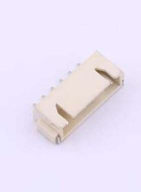 HCZZ0021-6 线对板针座 1x6P 间距:2.54mm 卧贴 系列:XH 米色 SMD