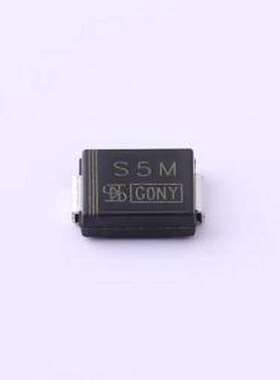 S5M V6G 通用二极管 电压:1kV 电流:5A SMC(DO-214AB)