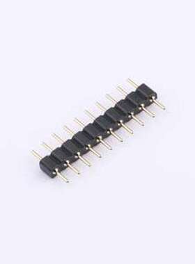 X5511WV-10-C35D35-1000 排针 1x10P 间距:2.54mm 方针 插件,P=2.