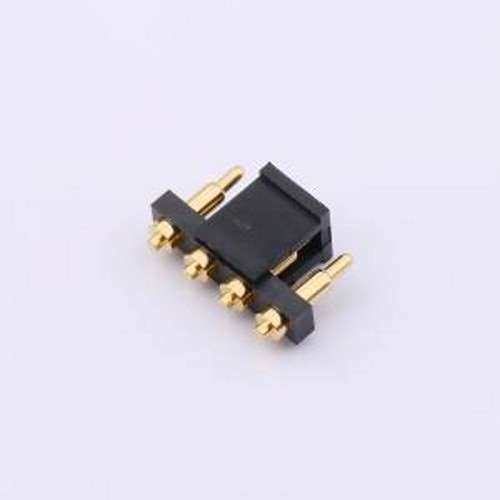 YZ29615075P-04030-04 Pogo Pin弹簧探针连接器 4pin插件弹簧顶针