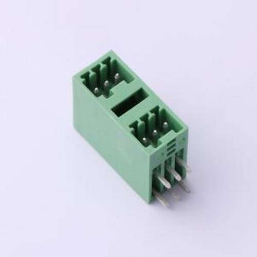 DB2ERH-2.5-2*3P-GN 插拔式接线端子 2.5mm 2x3P 排数:2 每排P数: