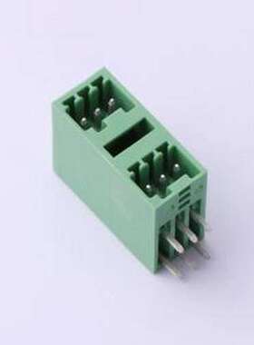 DB2ERH-2.5-2*3P-GN 插拔式接线端子 2.5mm 2x3P 排数:2 每排P数: