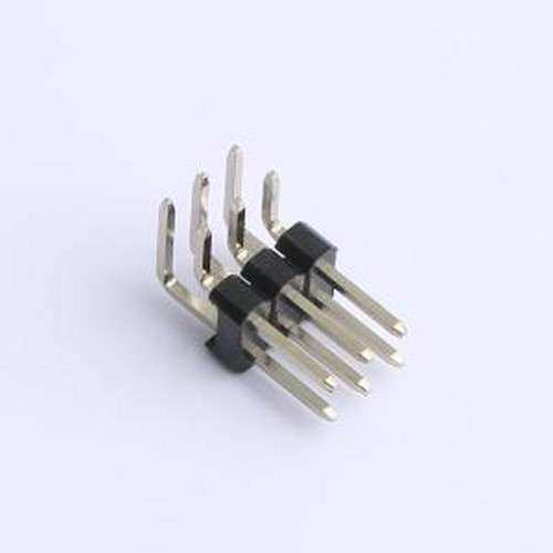PH2.54-07-03PWS 排针 2x3P 间距:2.54mm 方针 弯插 弯插,P=2.54m