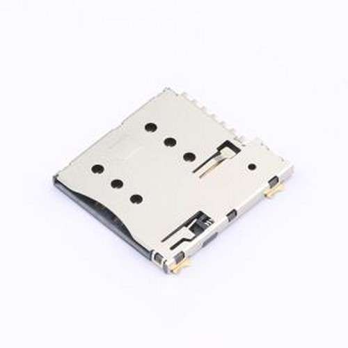 SIM202G-ZYB7AH1.35 SIM卡连接器 自弹式 MicroSIM卡 卡座 SMD