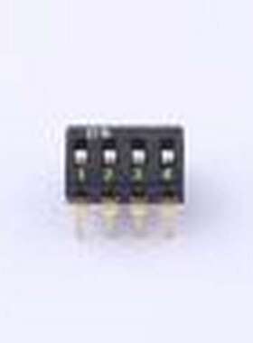 SMXH-04K-TP 拨码开关 间距2.54mm 4位拨码开关 插件