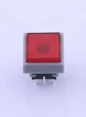K6-6133D03-N1 轻触开关 蓝色无锁带灯开关 插件
